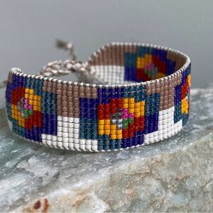 Miyuki Bead Loom Bracelet